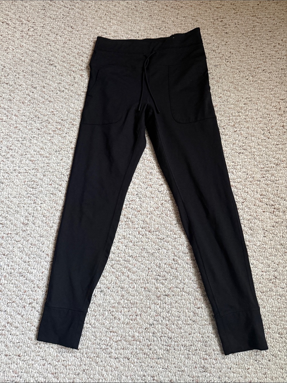 Old navy cloud comfy  Black Drawstring Waist Jogger Leggings M